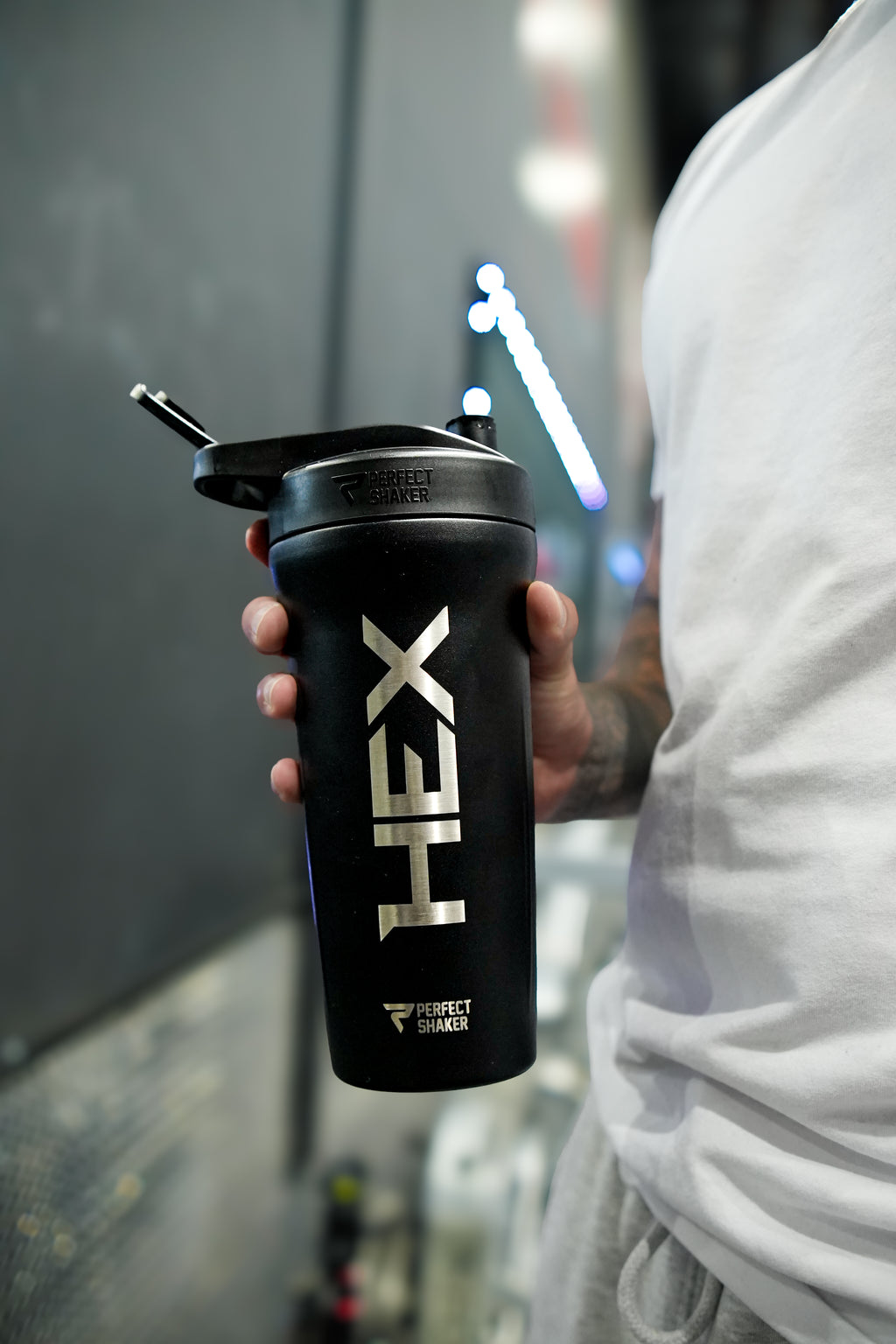 Premium Hex Insulated Shaker Bottle