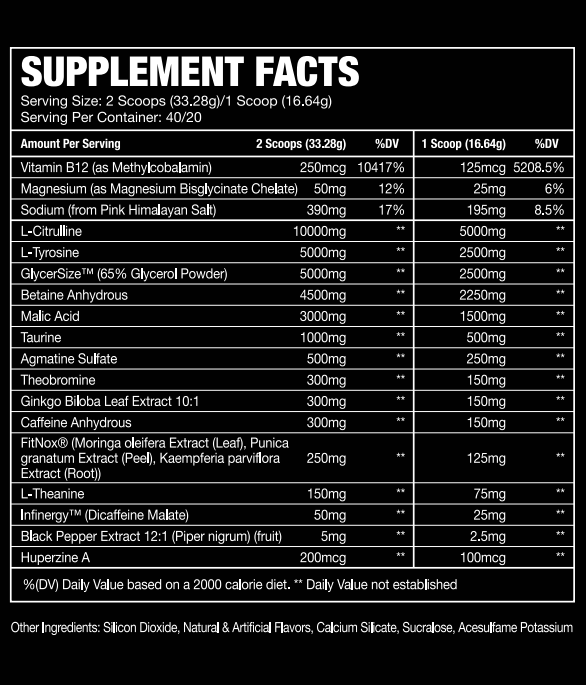 Hex Premium Pre-Workout